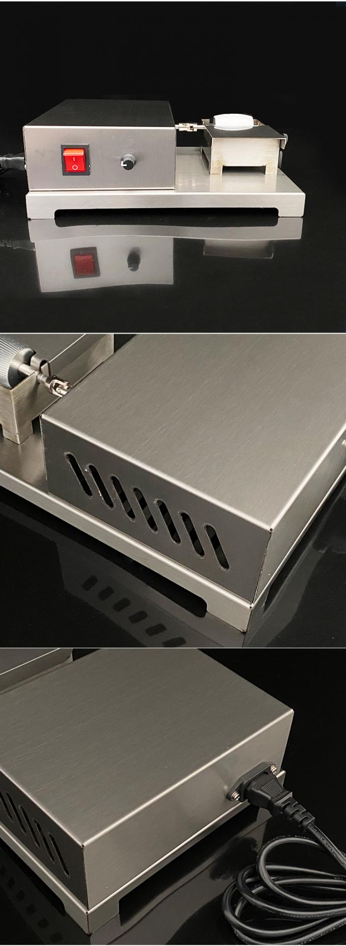 片面電気モーター駆動ローリングレザーエッジ塗装機革 110V 用塗装機器 10