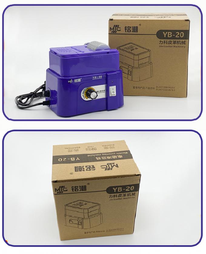 電動調節速度 大容量 レザー エッジ 染料 機械 レザー PU PVC エッジ 仕上げ 塗装 機械 18