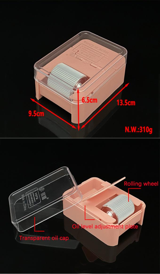 Large-capacity Bearing-less Roller Leather Edge Painting Box Leather Edge Dyeing Color Machine 8