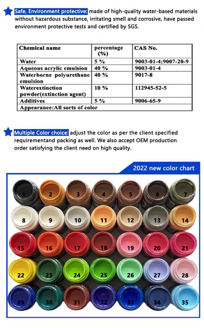 靴袋 ベルト アクリル革 エッジ 染料 塗料 6