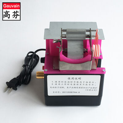 片面三輪レザーカーブエッジまたはストレートエッジ用レザーエッジ染色機